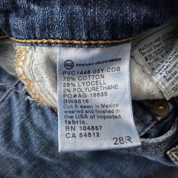 AG Low Rise Bootcut Dark Wash Jeans - Picture 9 of 15